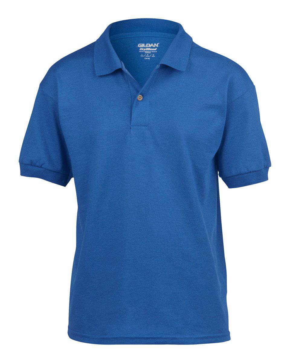 Epic Label Polo Gildan 8800B Dryblend Enfant Jersey Polo Manches Courtes