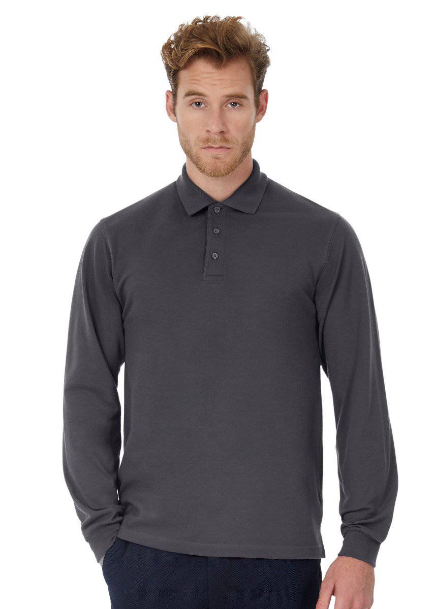 Epic Label Polo Polo B&C Heavymill Manche Longue