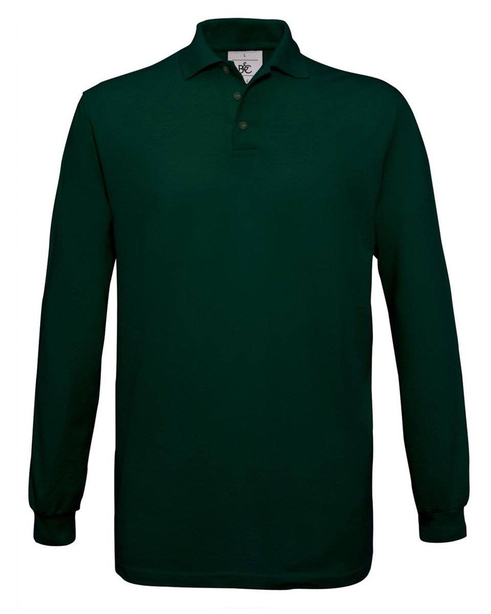 Epic Label Polo POLO B&C SAFRAN L / MANCHES
