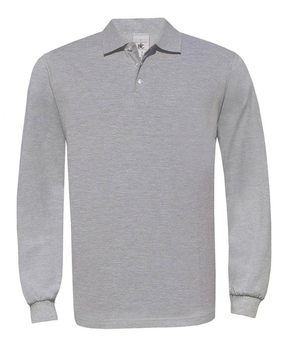 Epic Label Polo POLO B&C SAFRAN L / MANCHES