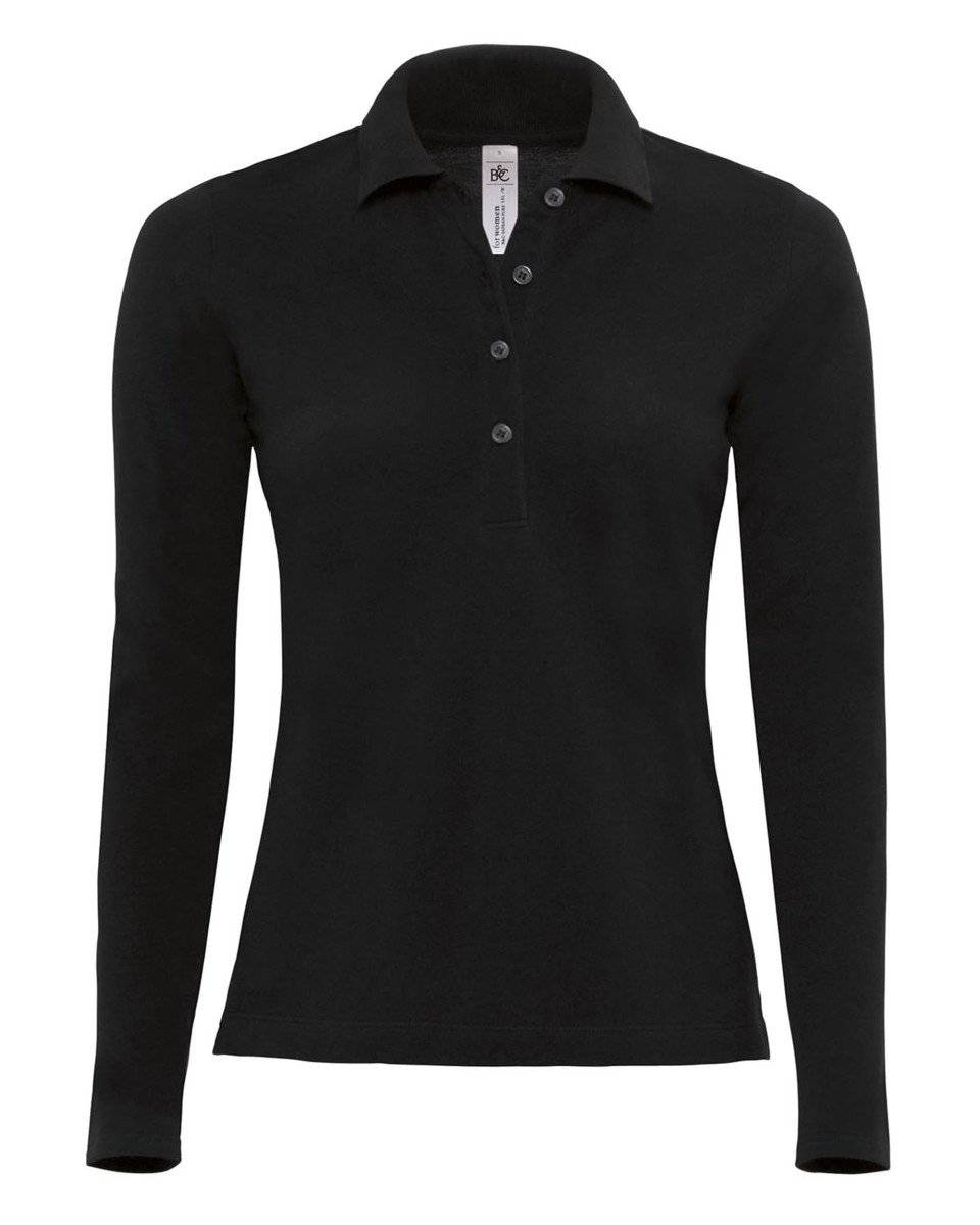 Epic Label Polo Polo B&C Safran Pure Femme L / S