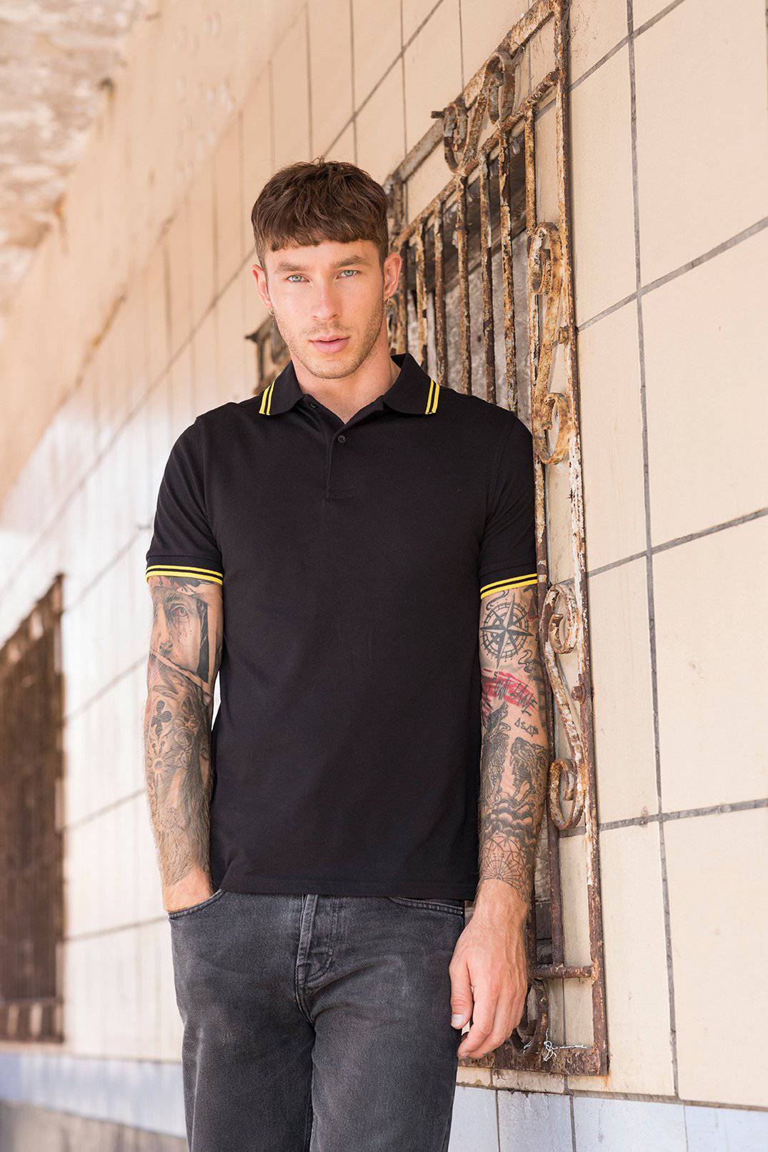 Epic Label Polos Just Polos Jp003 Polo À Bouts Extensibles