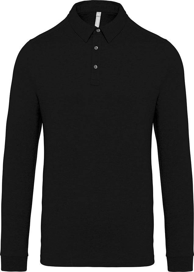 Epic Label Polos Kariban Polo À Manches Longues En Jersey