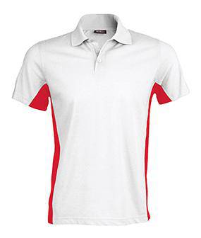Epic Label Polos Kariban Polo Bicolore À Manches Courtes Flags