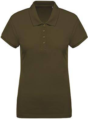 Epic Label Polos Kariban Polo Femme En Piqué Bio À Manches Courtes