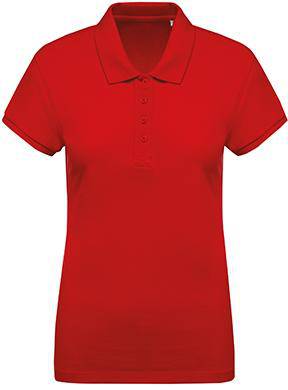 Epic Label Polos Kariban Polo Femme En Piqué Bio À Manches Courtes