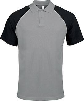 Epic Label Polos Kariban Polo Polo Baseball Contrasté