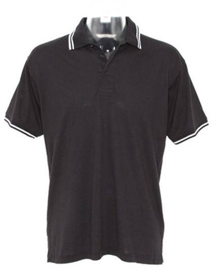Epic Label Polos Kustom Kit Kk409 Classic Fit Tipped Collar Polo