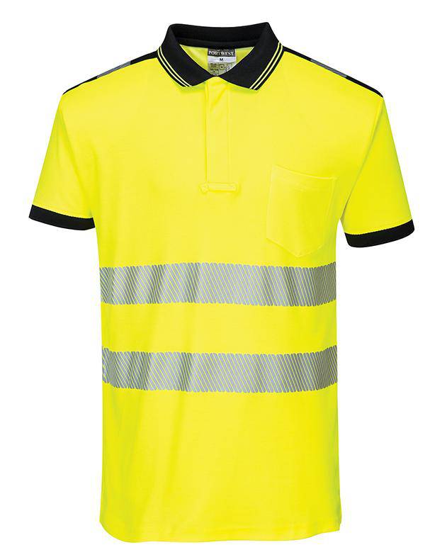 Epic Label Polos Portwest Polo Haute Visibilité Pw3 (T180)