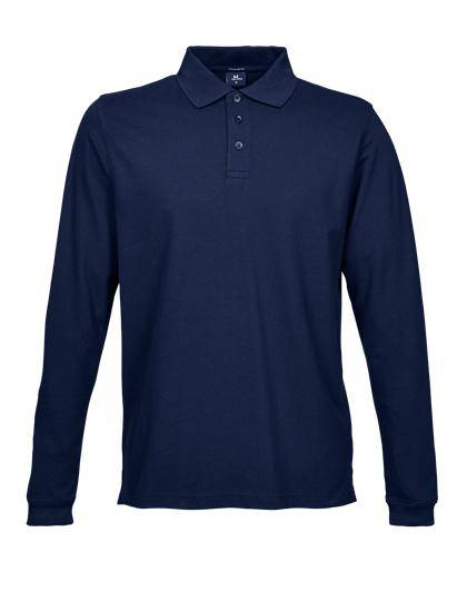Epic Label Polos Tee Jays 1406 Luxury Stretch Long Sleeve Polo