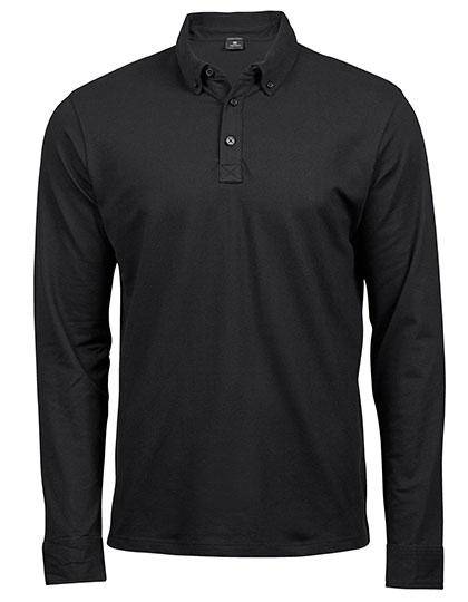 Epic Label Polos Tee Jays 1412 Fashion Long Sleeve Luxury Stretch Polo