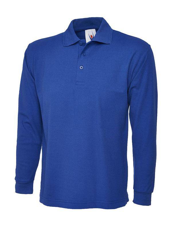 Epic Label Polos Uneek Clothing UC113 Longsleeve Poloshirt Mixte