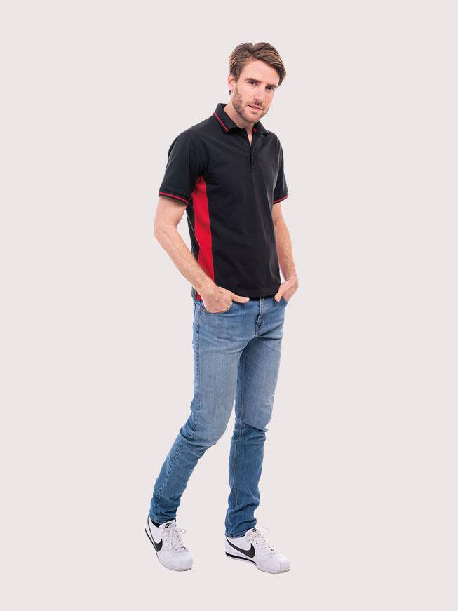Epic Label Polos Uneek Clothing UC117 Two Tone Polo Shirt Mixte