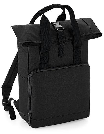 Epic Label Sacs Bagbase BG118 Sac À Dos Avec Rabat Enroulable Et Double Anses 28x38x12cm