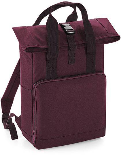 Epic Label Sacs Bagbase BG118 Sac À Dos Avec Rabat Enroulable Et Double Anses 28x38x12cm
