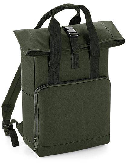 Epic Label Sacs Bagbase BG118 Sac À Dos Avec Rabat Enroulable Et Double Anses 28x38x12cm