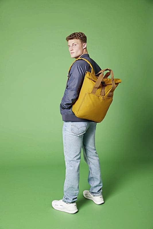 Epic Label Sacs Bagbase Bg118L Sac À Dos Pour Ordinateur Portable À Double Poignée Recyclé