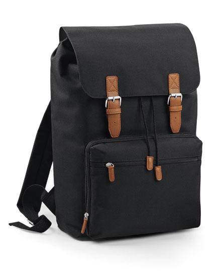 Epic Label Sacs Bagbase BG613 Sac À Dos Ordinateur Portable Vintage 30x46x17cm