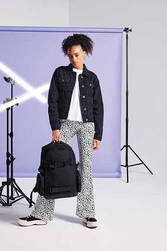 Epic Label Sacs Bagbase BG853 Sac À Dos Pour Planche Old School 36x46x16cm