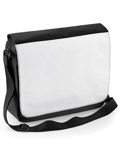 Epic Label Sacs Bagbase BG965 Sac Messager Pour La Sublimation 36x30x11cm