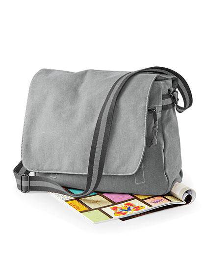 Epic Label Sacs Quadra QD610 Sac Courrier Vintage En Toile