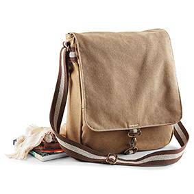 Epic Label Sacs Quadra QD611 Sac Messager Vintage En Toile