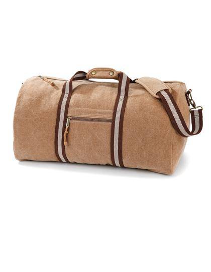 Epic Label Sacs Quadra QD613 Sac De Voyage Vintage En Toile
