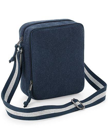 Epic Label Sacs Quadra QD614 Mini Sacoche En Toile Vintage