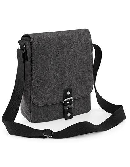 Epic Label Sacs Quadra QD624 Sac Reporter Ipad Tablette Vintage En Toile