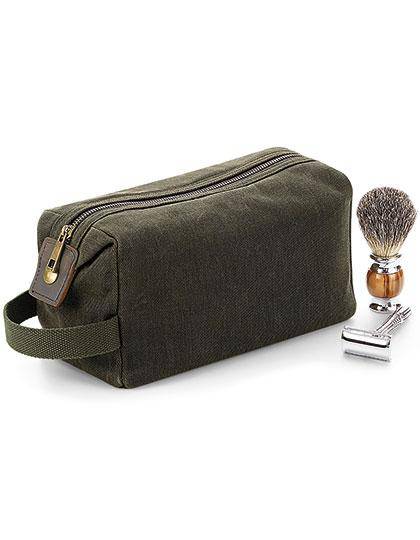 Epic Label Sacs Quadra QD651 Trousse De Toilette En Toile Cirée Traditionnelle