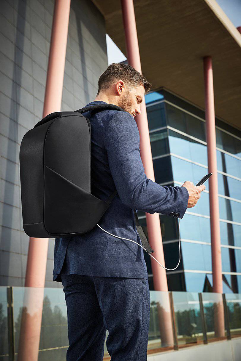 Epic Label Sacs Quadra QD926 Sac À Dos Sécurisé Avec Chargeur Project XL