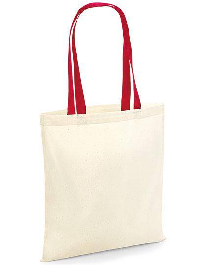 Epic Label Sacs Westford Mill WM101C Sac Réutilisable - Anses De Couleur Différente 38x42cm