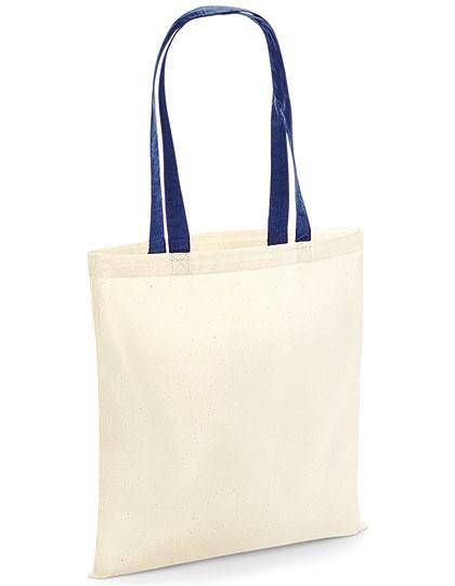 Epic Label Sacs Westford Mill WM101C Sac Réutilisable - Anses De Couleur Différente 38x42cm