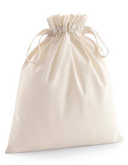 Epic Label Sacs Westford Mill WM118 Sac Avec Cordon De Serrage En Coton Bio