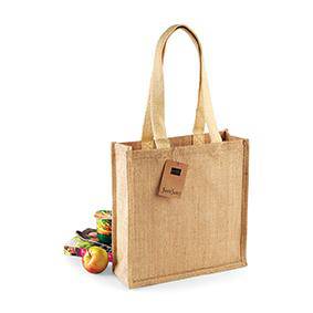 Epic Label Sacs Westford Mill WM406 Sac Shopping Compact En Jute 30x30x12cm