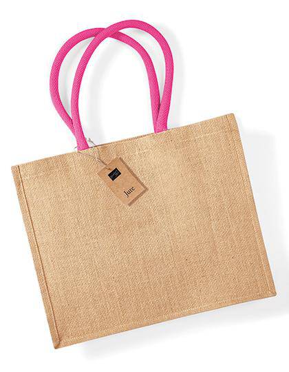 Epic Label Sacs Westford Mill WM407 Sac Shopping Classique En Jute 42x33x19cm