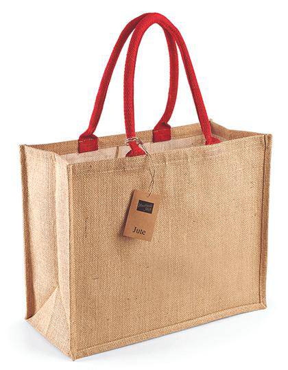 Epic Label Sacs Westford Mill WM407 Sac Shopping Classique En Jute 42x33x19cm