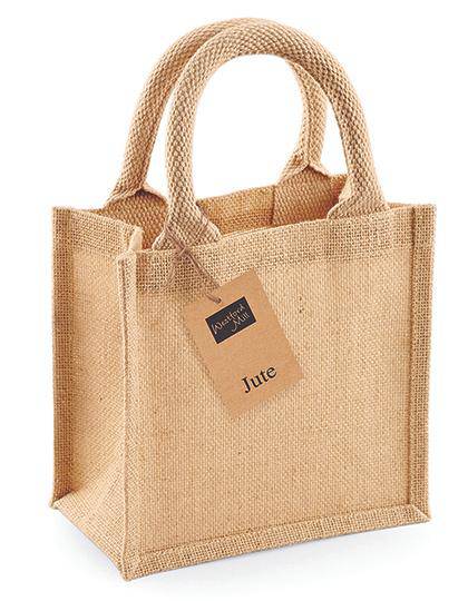 Epic Label Sacs Westford Mill WM411 Petit Sac Cadeau En Jute 20x20x12cm