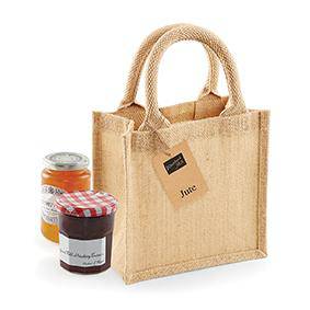 Epic Label Sacs Westford Mill WM411 Petit Sac Cadeau En Jute 20x20x12cm
