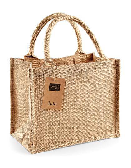 Epic Label Sacs Westford Mill WM412 Mini-Sac Cadeau En Jute 26x22x14cm