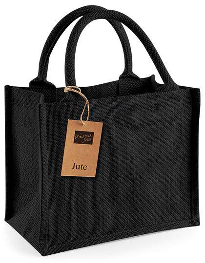 Epic Label Sacs Westford Mill WM412 Mini-Sac Cadeau En Jute 26x22x14cm