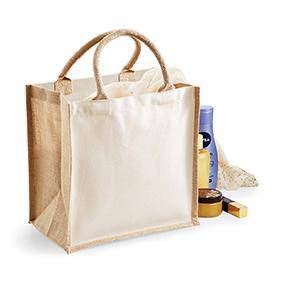 Epic Label Sacs Westford Mill WM421 Sac D'imprimeur Midi En Jute 30x30x19cm