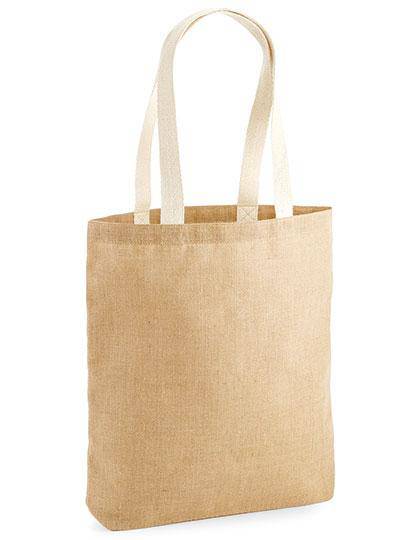 Epic Label Sacs Westford Mill WM455 Sac Fourre-Tout En Jute Non Plastifié 39,5x42x6cm