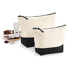 Epic Label Sacs Westford Mill WM544 Trousse À Accessoires En Toile Avec Base Colorée