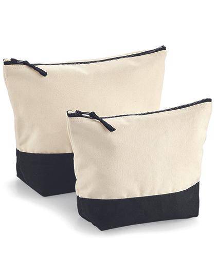 Epic Label Sacs Westford Mill WM544 Trousse À Accessoires En Toile Avec Base Colorée