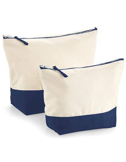 Epic Label Sacs Westford Mill WM544 Trousse À Accessoires En Toile Avec Base Colorée