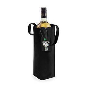 Epic Label Sacs Westford Mill WM620 Sac Bouteille En Coton Commerce Équitable 8x27x8cm