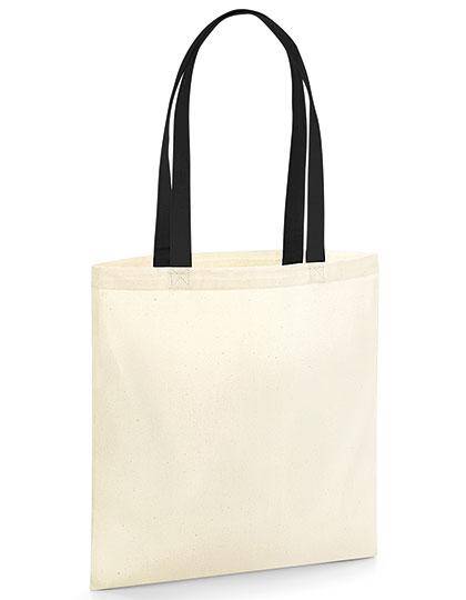 Epic Label Sacs Westford Mill WM801C Sac Bio Réutilisable - Anses De Couleur Différente 38x42cm