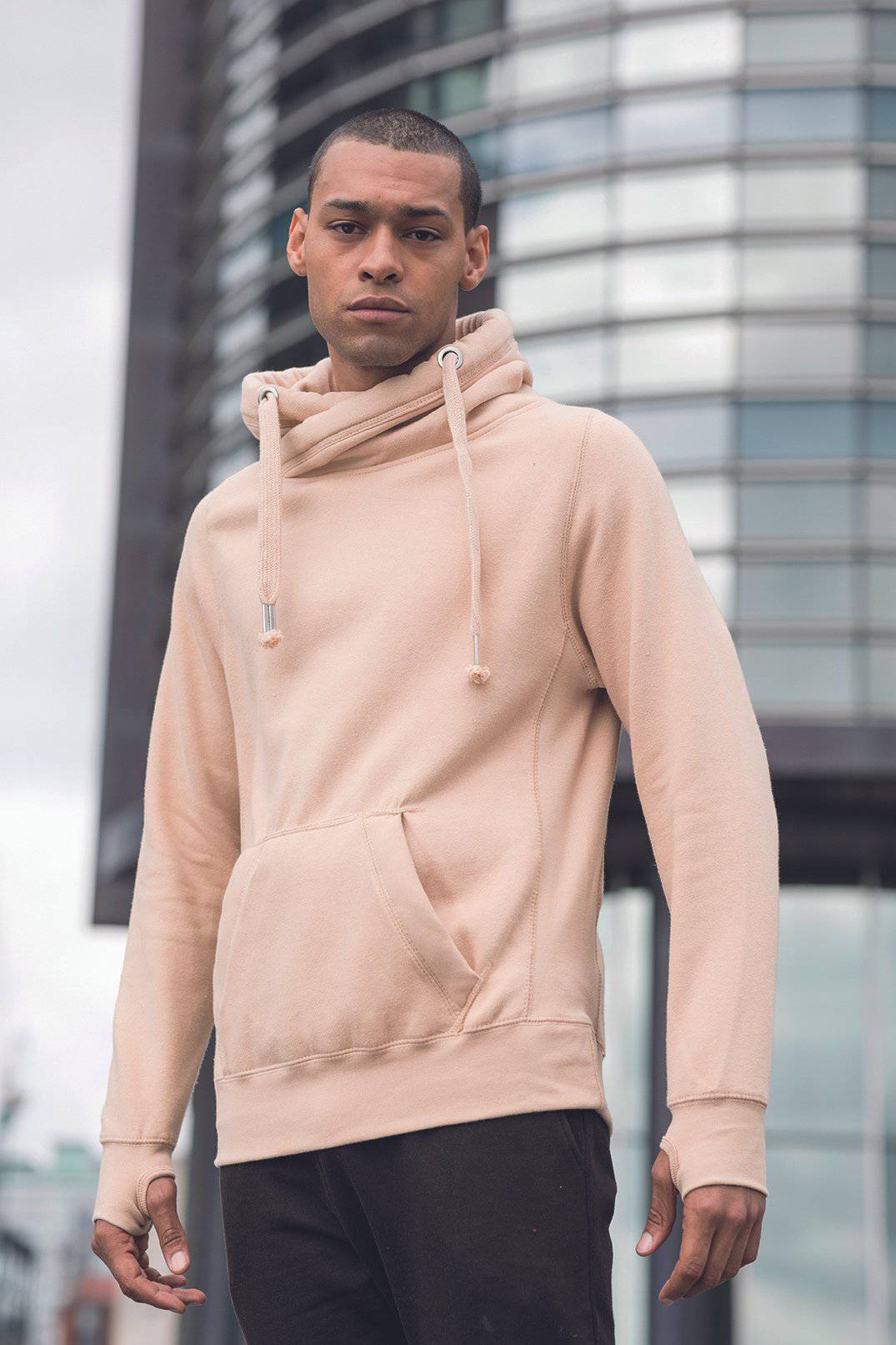 Epic Label Sweat-shirts All We Do Is Just Hoods Jh021 Sweat À Capuche À Col Croisé Pour Homme