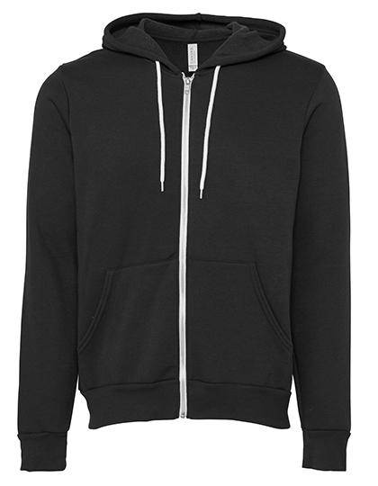 Epic Label Sweat-shirts Canvas 3739 Sweat À Capuche Zippé En Polaire Éponge Mixte